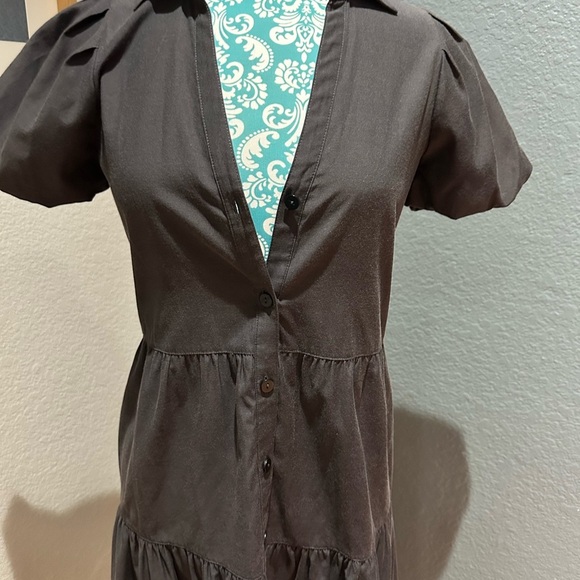 Brochu Walker Havana dress. Tiered dress. Fall dress. - Picture 9 of 14